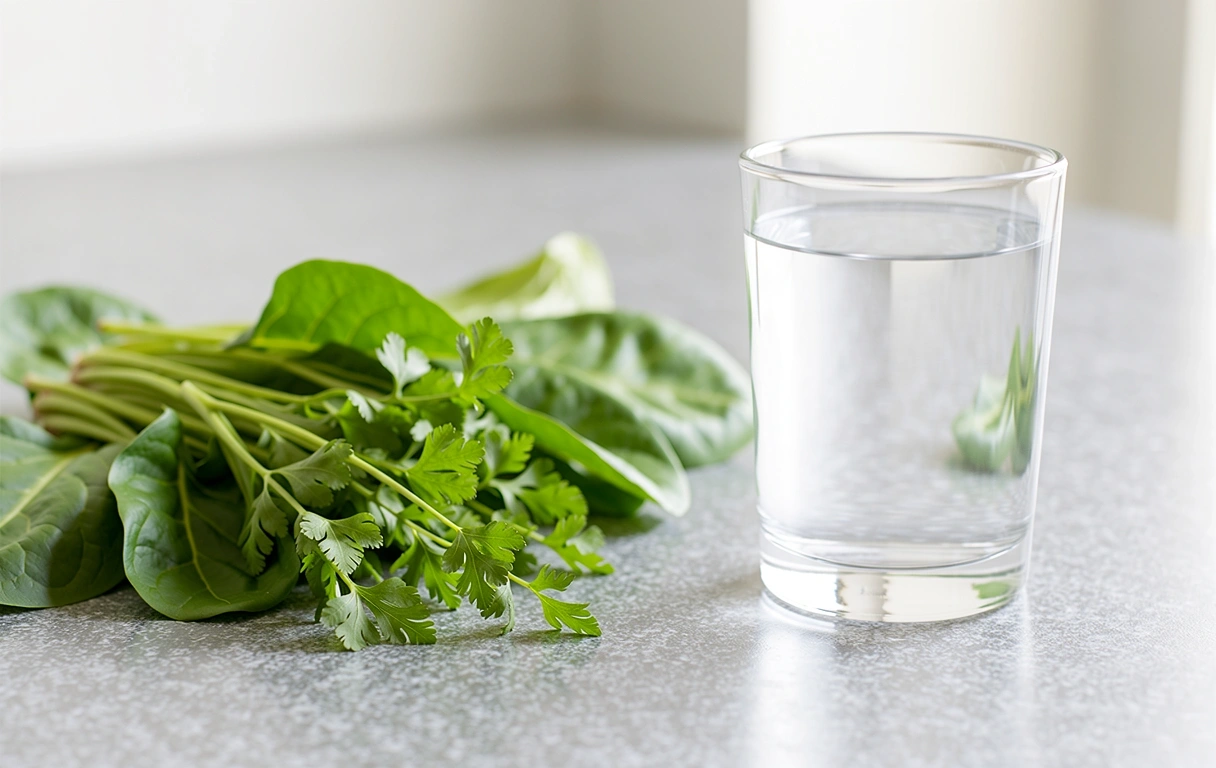 Fridfull miljö med näringsrik mat